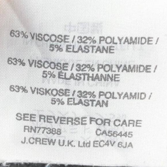 J. Crew Dark Gray Exposed Zipper Elastic Waist Stretch Pixie Short Legging Pants - Picture 4 of 6